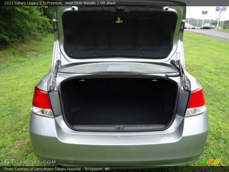 Steel Silver Metallic / Off-Black 2011 Subaru Legacy 2.5i Premium
