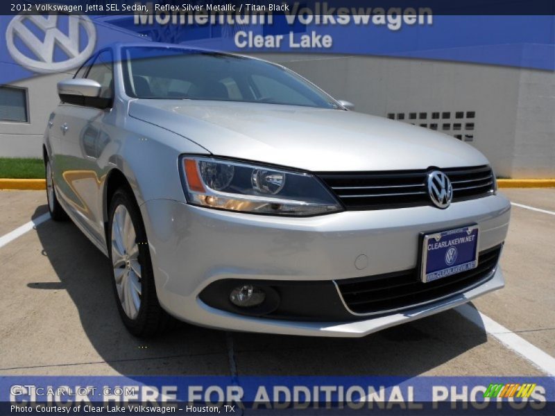Reflex Silver Metallic / Titan Black 2012 Volkswagen Jetta SEL Sedan