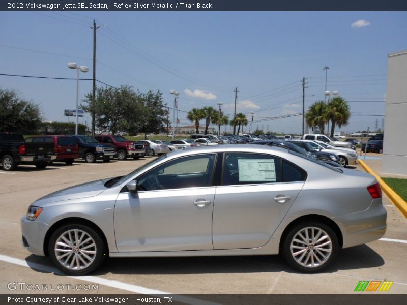  2012 Jetta SEL Sedan Reflex Silver Metallic