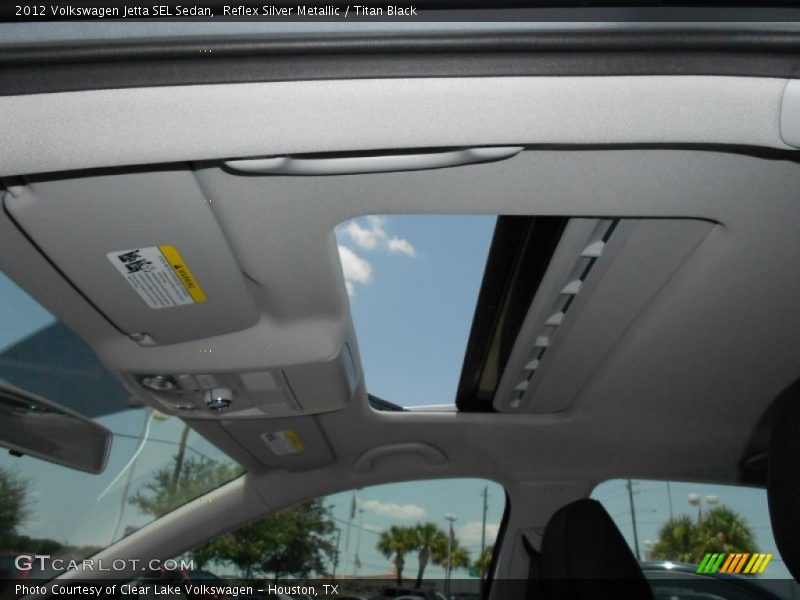 Reflex Silver Metallic / Titan Black 2012 Volkswagen Jetta SEL Sedan
