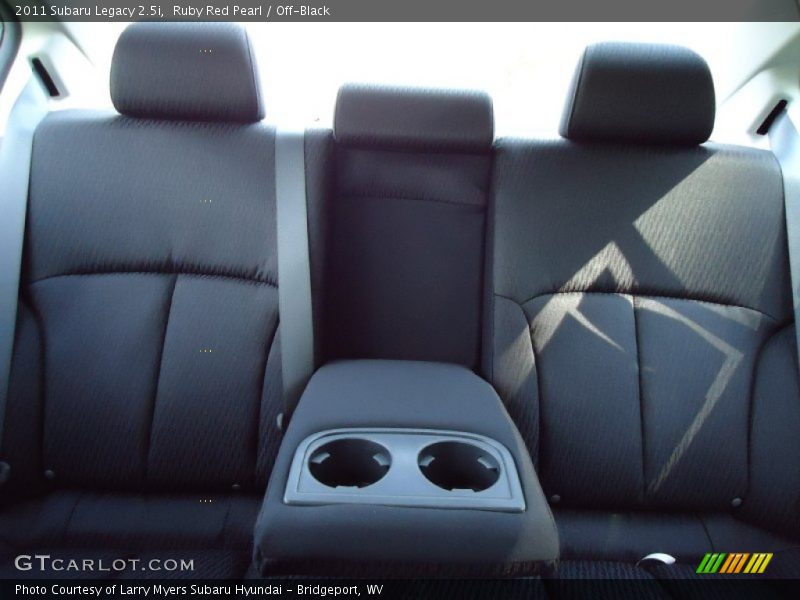 Ruby Red Pearl / Off-Black 2011 Subaru Legacy 2.5i