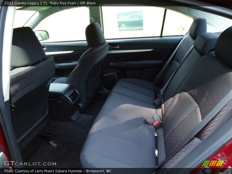 Ruby Red Pearl / Off-Black 2011 Subaru Legacy 2.5i