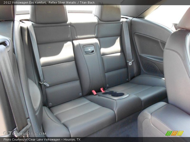 Reflex Silver Metallic / Titan Black 2012 Volkswagen Eos Komfort