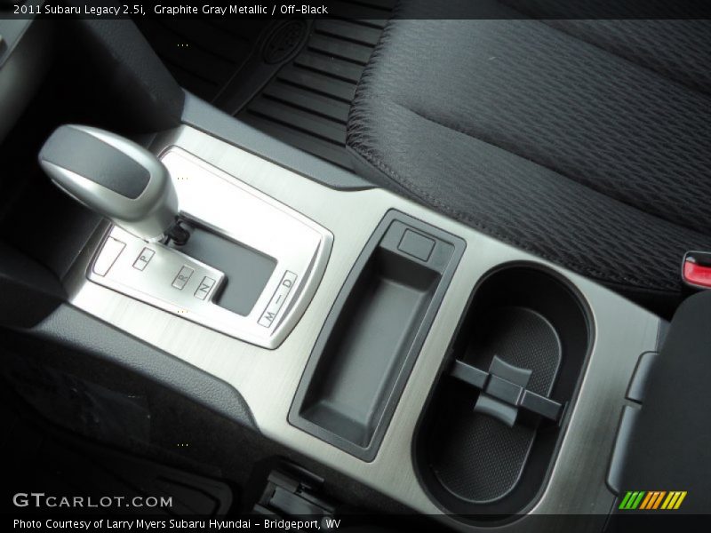  2011 Legacy 2.5i Lineartronic CVT Automatic Shifter