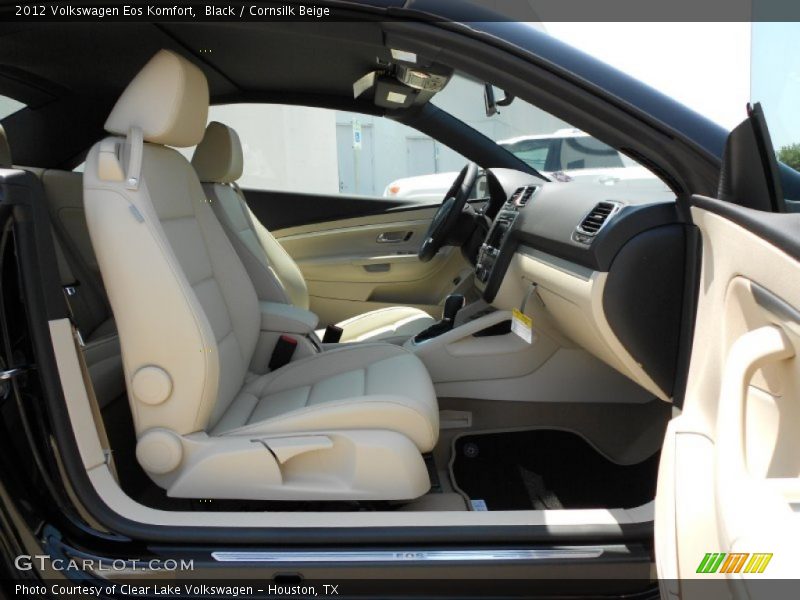 Black / Cornsilk Beige 2012 Volkswagen Eos Komfort