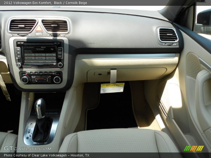 Black / Cornsilk Beige 2012 Volkswagen Eos Komfort
