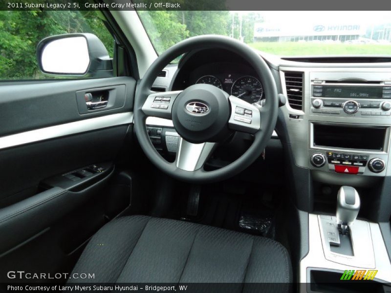 Dashboard of 2011 Legacy 2.5i