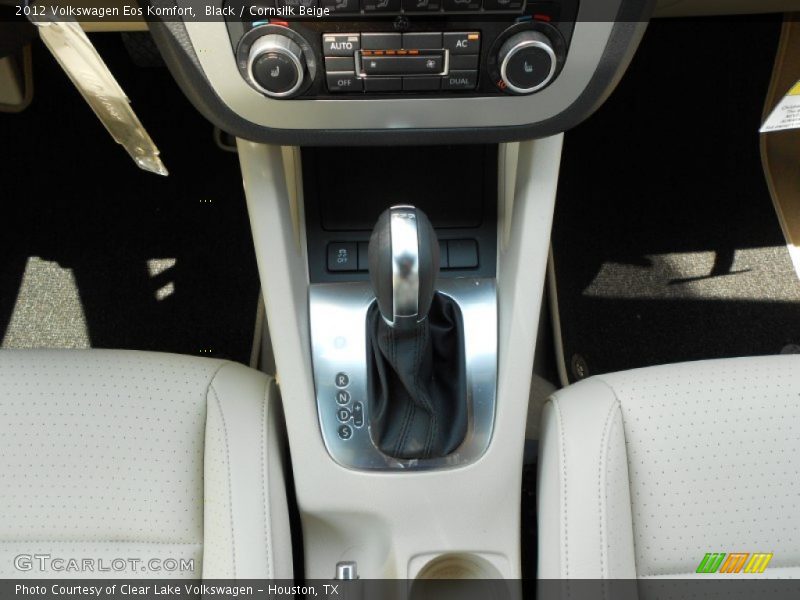 Black / Cornsilk Beige 2012 Volkswagen Eos Komfort