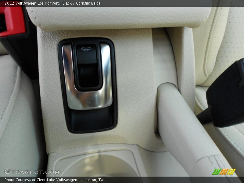 Black / Cornsilk Beige 2012 Volkswagen Eos Komfort