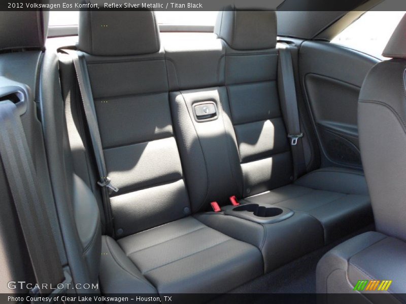 Reflex Silver Metallic / Titan Black 2012 Volkswagen Eos Komfort