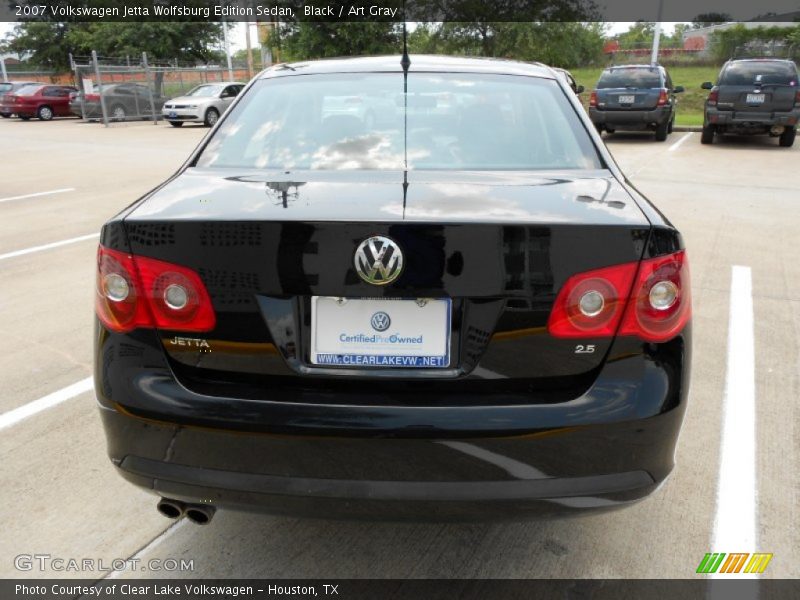 Black / Art Gray 2007 Volkswagen Jetta Wolfsburg Edition Sedan