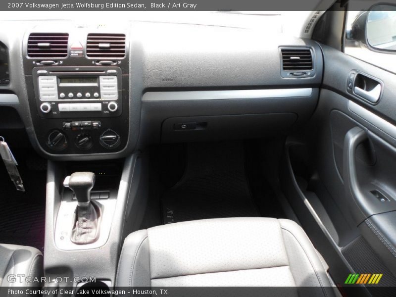 Black / Art Gray 2007 Volkswagen Jetta Wolfsburg Edition Sedan