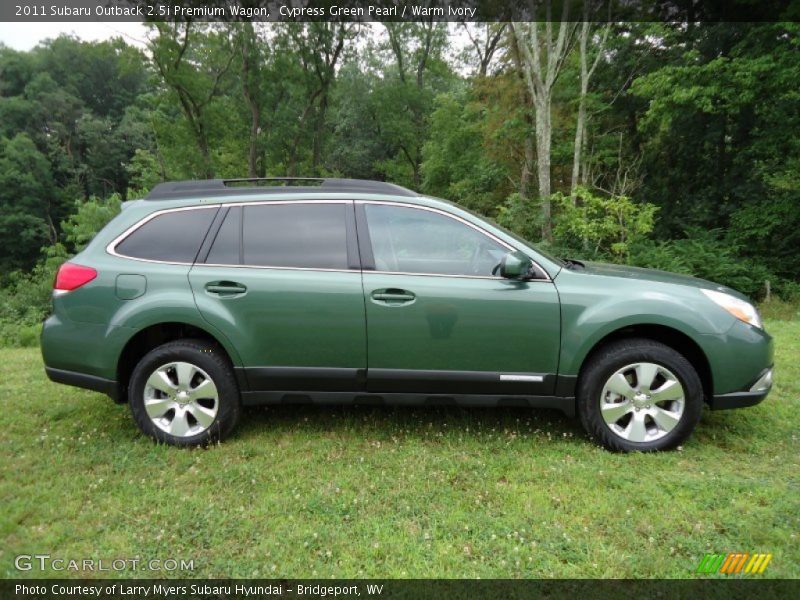  2011 Outback 2.5i Premium Wagon Cypress Green Pearl