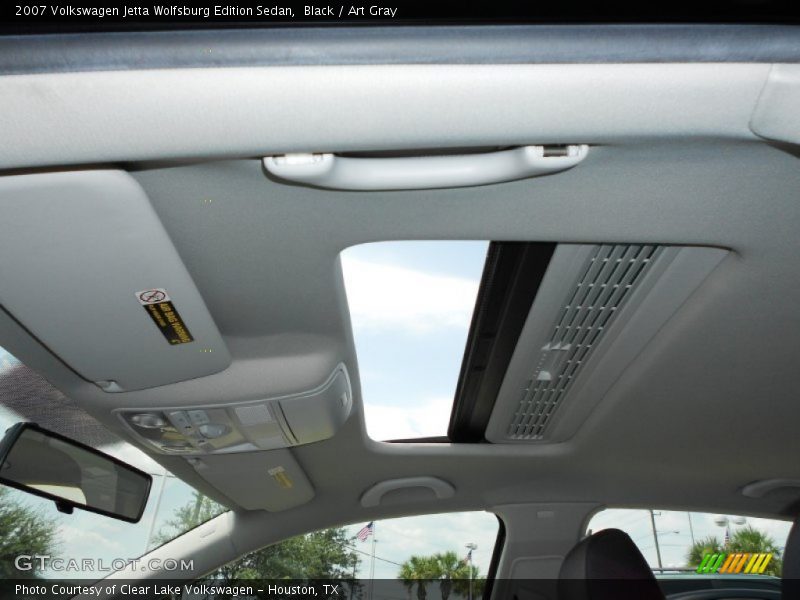 Black / Art Gray 2007 Volkswagen Jetta Wolfsburg Edition Sedan