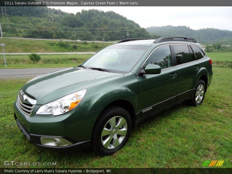  2011 Outback 2.5i Premium Wagon Cypress Green Pearl