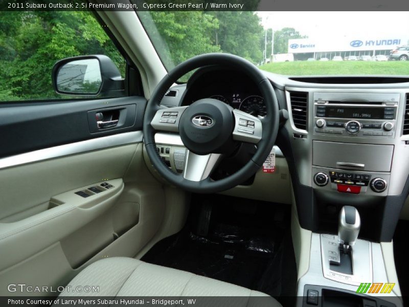 Dashboard of 2011 Outback 2.5i Premium Wagon