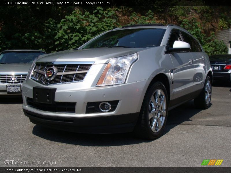 Radiant Silver / Ebony/Titanium 2010 Cadillac SRX 4 V6 AWD