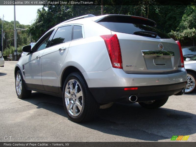 Radiant Silver / Ebony/Titanium 2010 Cadillac SRX 4 V6 AWD