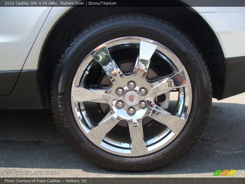 Radiant Silver / Ebony/Titanium 2010 Cadillac SRX 4 V6 AWD