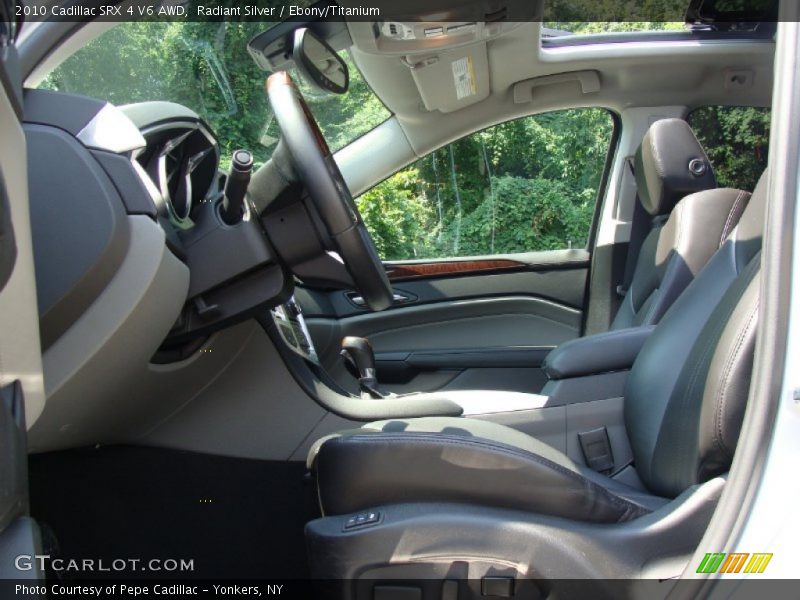 Radiant Silver / Ebony/Titanium 2010 Cadillac SRX 4 V6 AWD