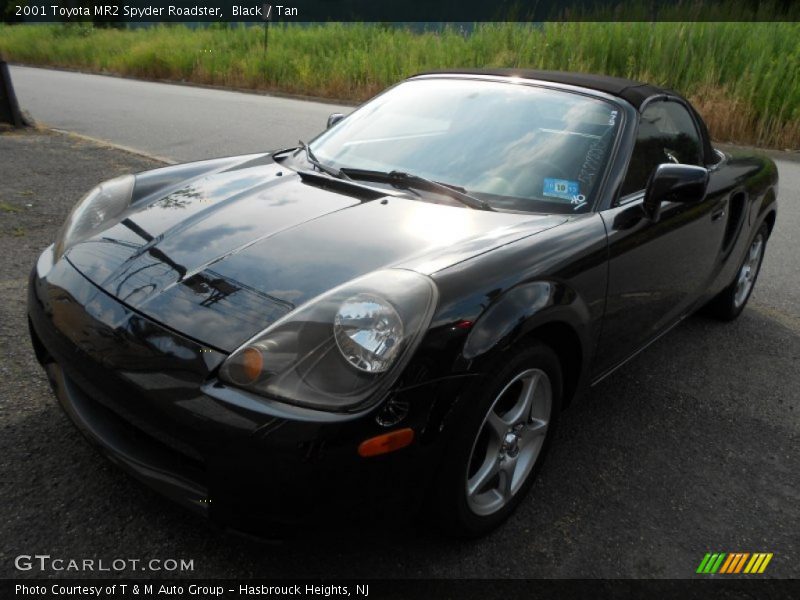 Black / Tan 2001 Toyota MR2 Spyder Roadster