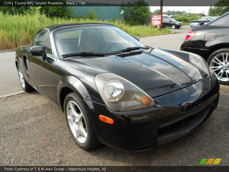 Black / Tan 2001 Toyota MR2 Spyder Roadster