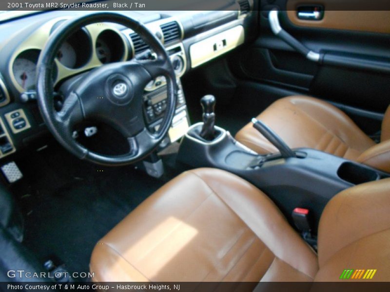 Black / Tan 2001 Toyota MR2 Spyder Roadster