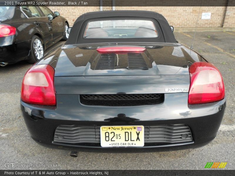 Black / Tan 2001 Toyota MR2 Spyder Roadster