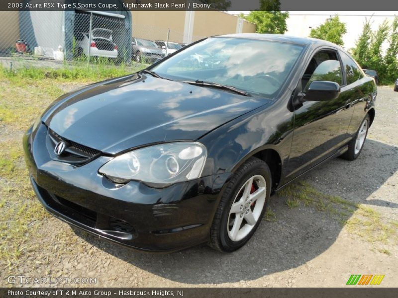 Nighthawk Black Pearl / Ebony 2003 Acura RSX Type S Sports Coupe