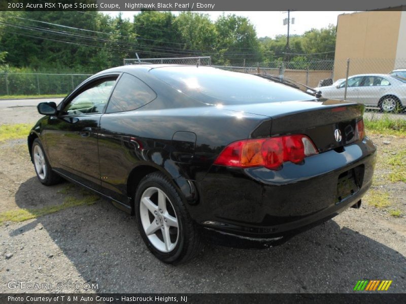 Nighthawk Black Pearl / Ebony 2003 Acura RSX Type S Sports Coupe