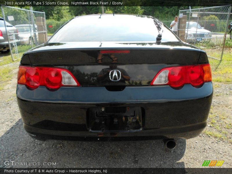 Nighthawk Black Pearl / Ebony 2003 Acura RSX Type S Sports Coupe