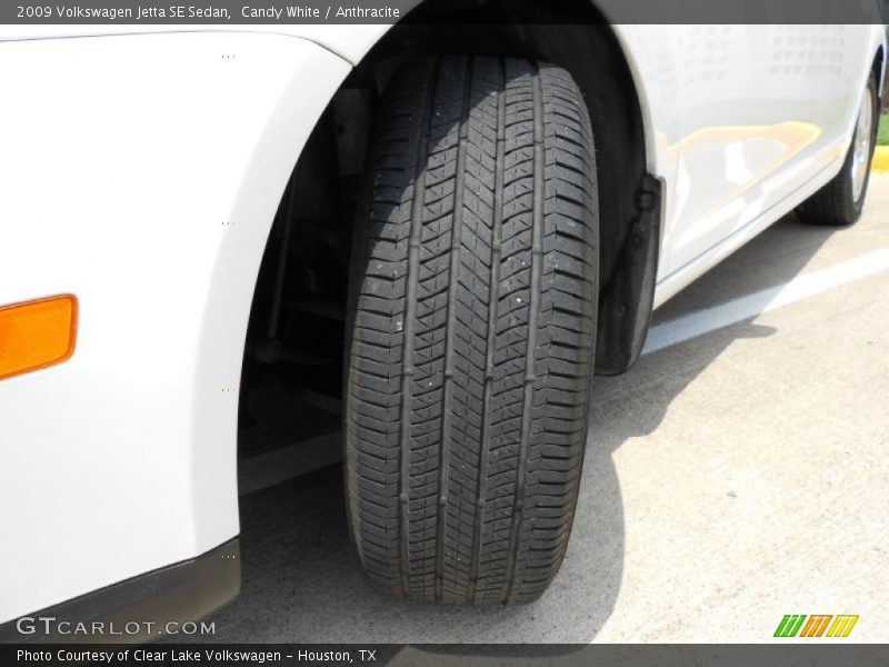 Candy White / Anthracite 2009 Volkswagen Jetta SE Sedan