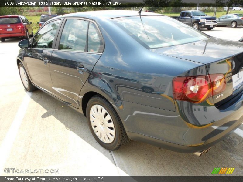 Blue Graphite Metallic / Art Grey 2009 Volkswagen Jetta S Sedan
