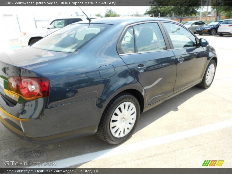 Blue Graphite Metallic / Art Grey 2009 Volkswagen Jetta S Sedan