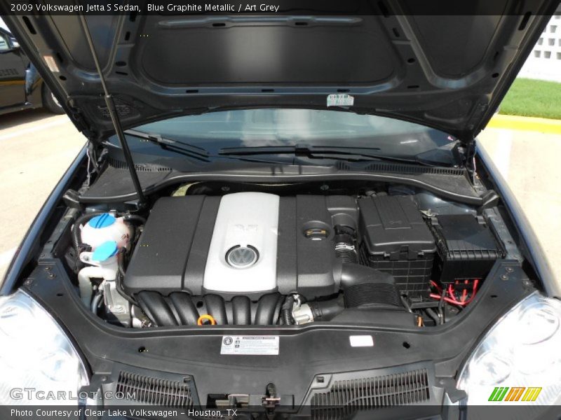 Blue Graphite Metallic / Art Grey 2009 Volkswagen Jetta S Sedan