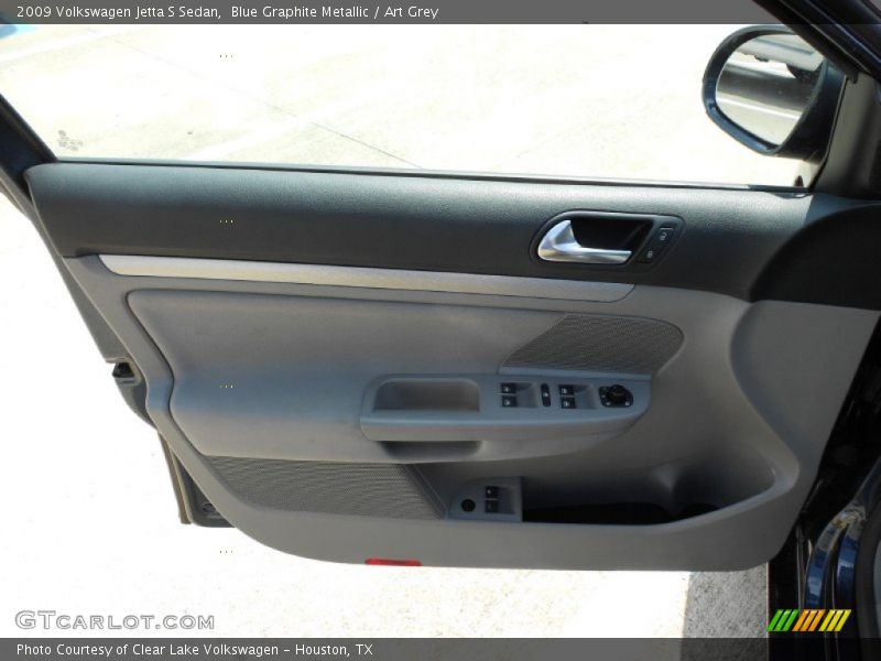 Blue Graphite Metallic / Art Grey 2009 Volkswagen Jetta S Sedan