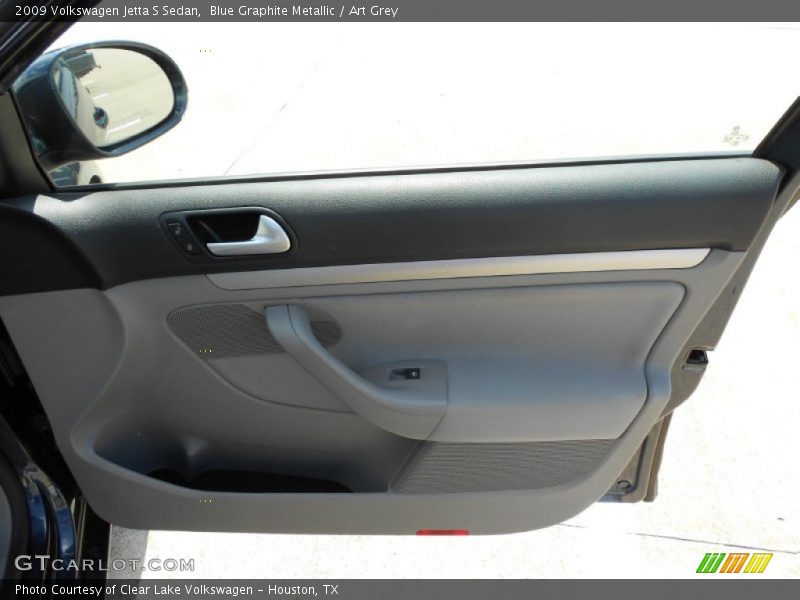 Blue Graphite Metallic / Art Grey 2009 Volkswagen Jetta S Sedan