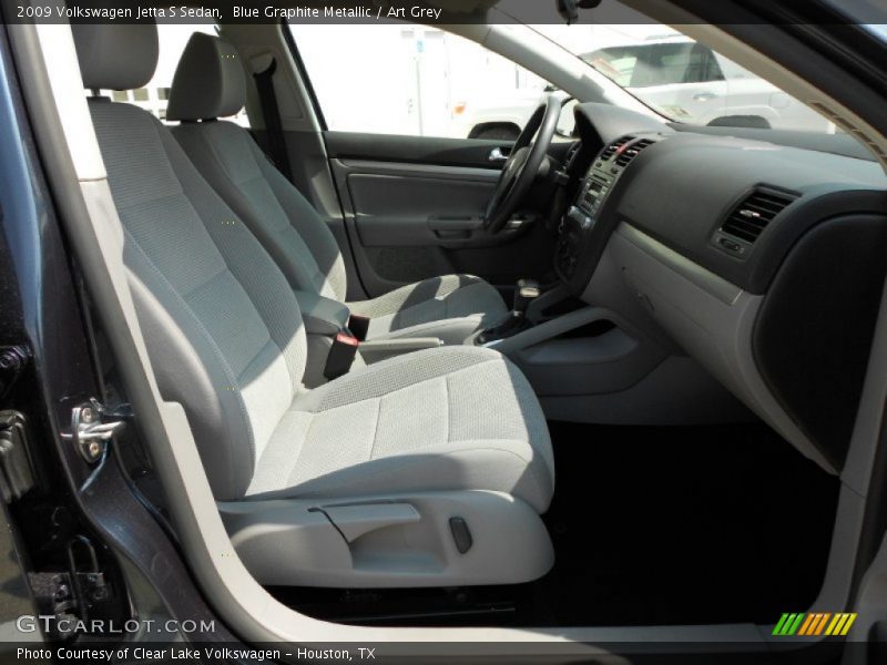 Blue Graphite Metallic / Art Grey 2009 Volkswagen Jetta S Sedan