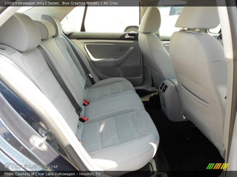 Blue Graphite Metallic / Art Grey 2009 Volkswagen Jetta S Sedan