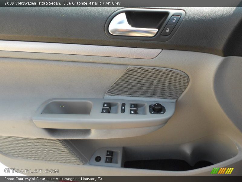 Blue Graphite Metallic / Art Grey 2009 Volkswagen Jetta S Sedan