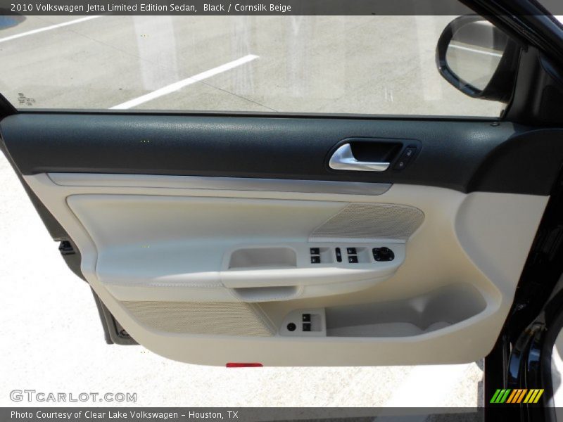 Black / Cornsilk Beige 2010 Volkswagen Jetta Limited Edition Sedan