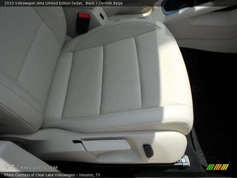 Black / Cornsilk Beige 2010 Volkswagen Jetta Limited Edition Sedan