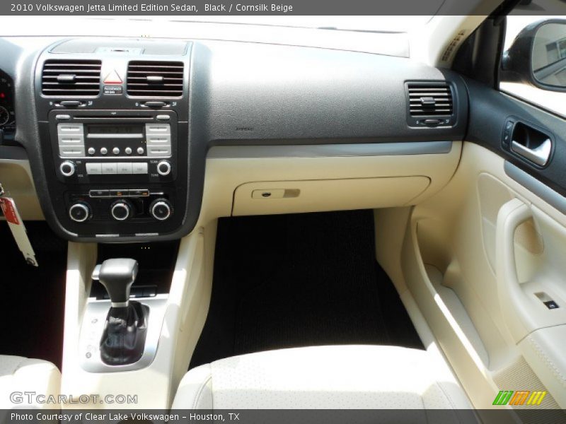 Black / Cornsilk Beige 2010 Volkswagen Jetta Limited Edition Sedan