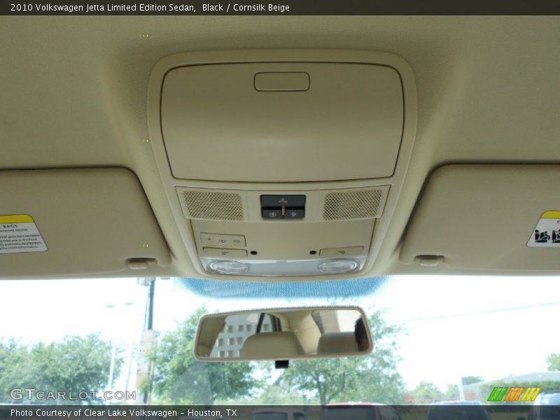 Black / Cornsilk Beige 2010 Volkswagen Jetta Limited Edition Sedan