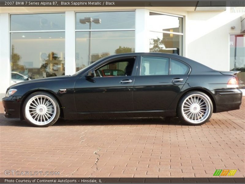  2007 7 Series Alpina B7 Black Sapphire Metallic