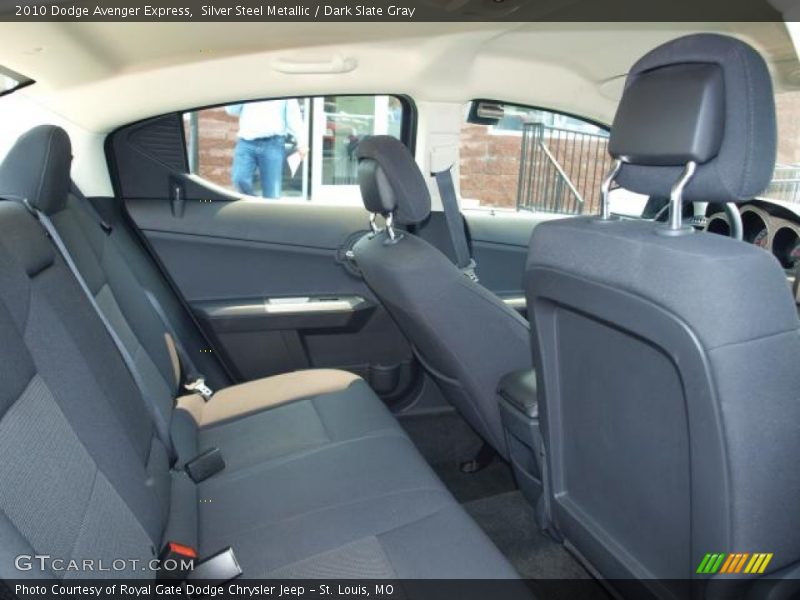 Silver Steel Metallic / Dark Slate Gray 2010 Dodge Avenger Express