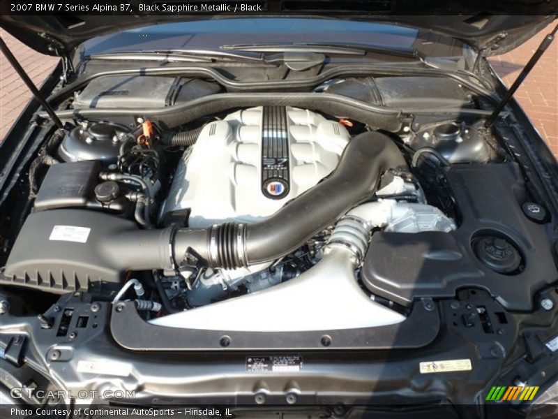  2007 7 Series Alpina B7 Engine - 4.4 Liter Alpina Supercharged DOHC 32-Valve VVT V8