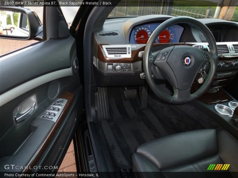 Dashboard of 2007 7 Series Alpina B7