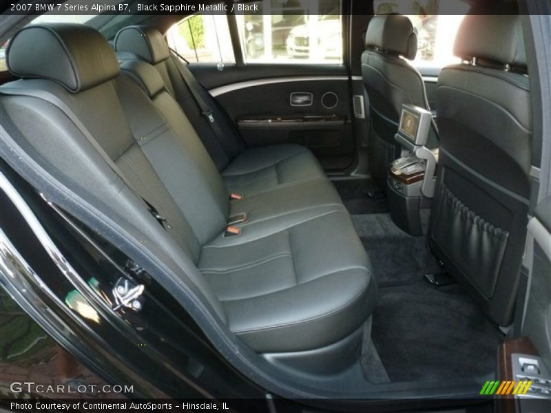  2007 7 Series Alpina B7 Black Interior