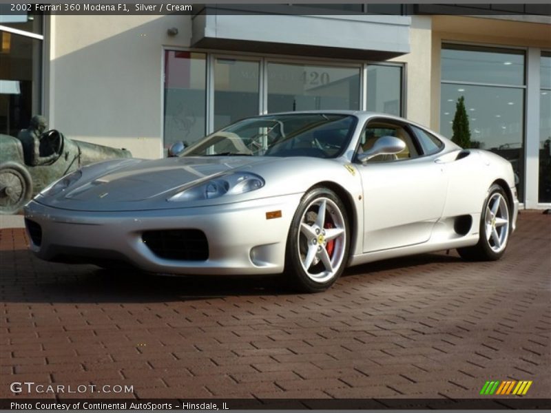 Front 3/4 View of 2002 360 Modena F1